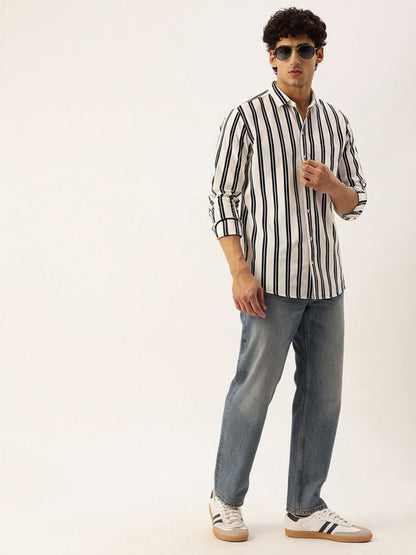 FIFTY TWO Men's Signature Button-Down Shirt – Impeccable Tailoring & Sharp Aesthetics