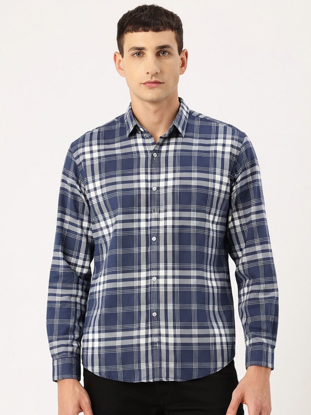 FIFTY TWO Men's Signature Button-Down Shirt – Impeccable Tailoring & Sharp Aesthetics