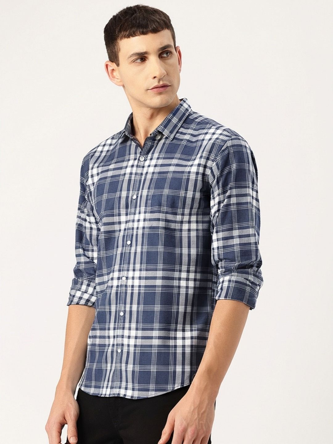 FIFTY TWO Men's Signature Button-Down Shirt – Impeccable Tailoring & Sharp Aesthetics