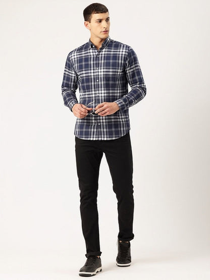 FIFTY TWO Men's Signature Button-Down Shirt – Impeccable Tailoring & Sharp Aesthetics