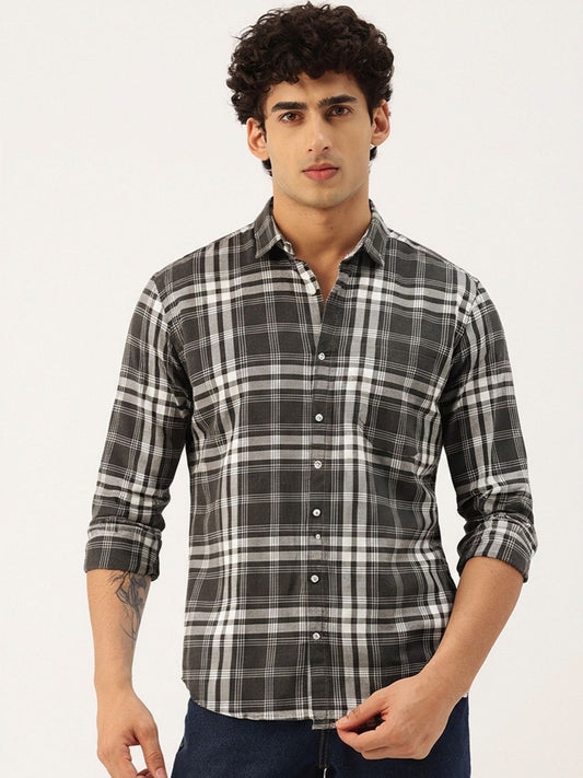 FIFTY TWO Men's Signature Button-Down Shirt – Impeccable Tailoring & Sharp Aesthetics