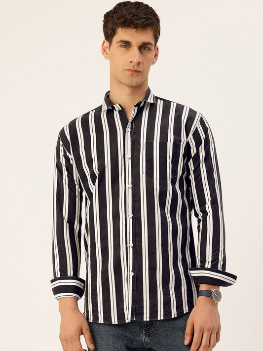 FIFTY TWO Men's Signature Button-Down Shirt – Impeccable Tailoring & Sharp Aesthetics
