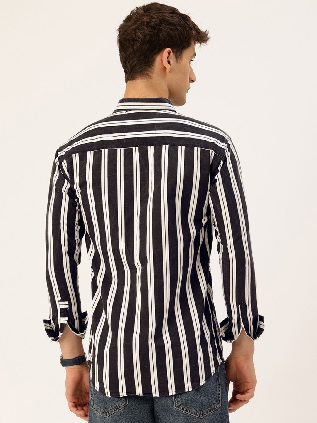 FIFTY TWO Men's Signature Button-Down Shirt – Impeccable Tailoring & Sharp Aesthetics