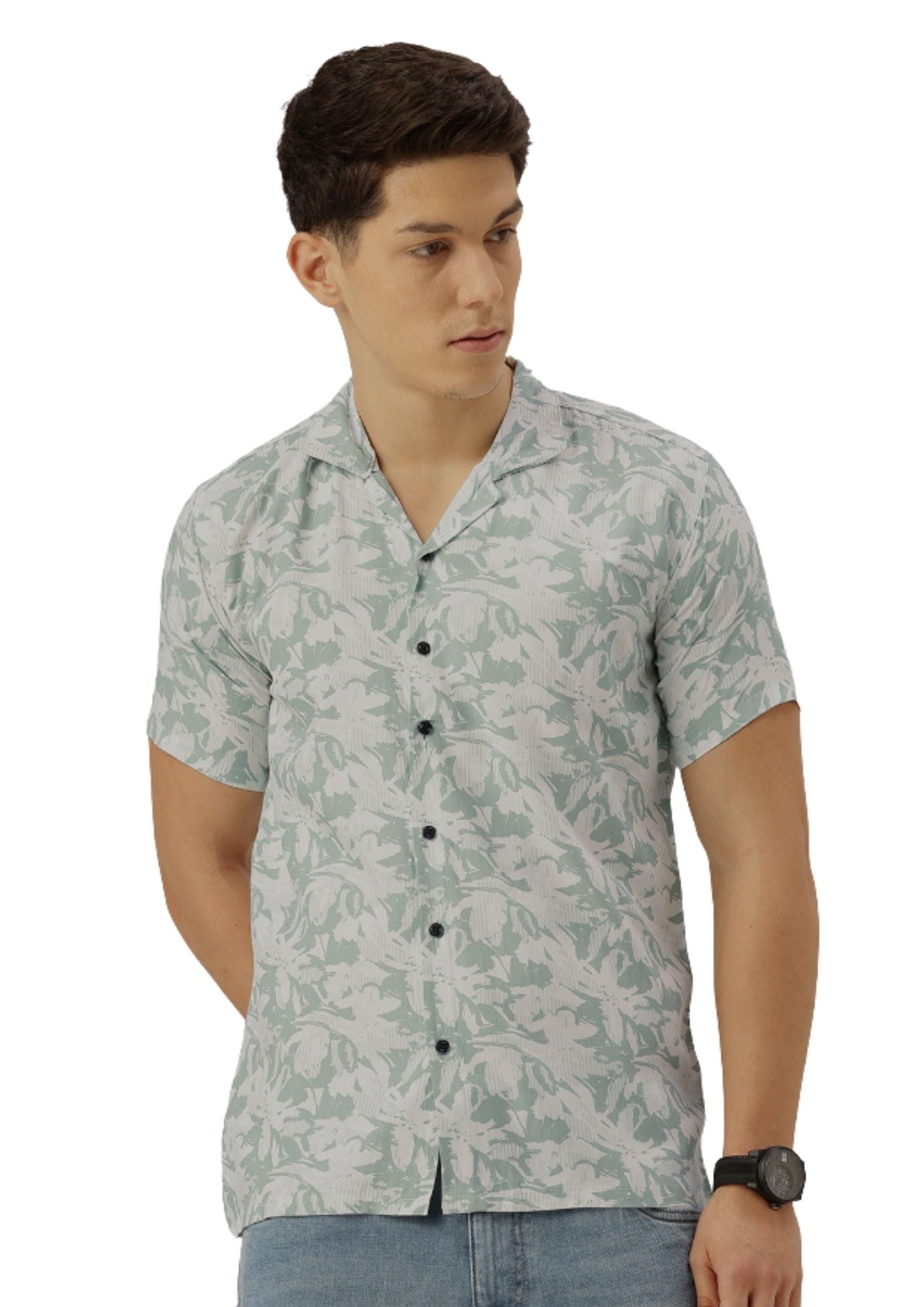 FIFTY TWO Men's Signature Button-Down Shirt – Impeccable Tailoring & Sharp Aesthetics