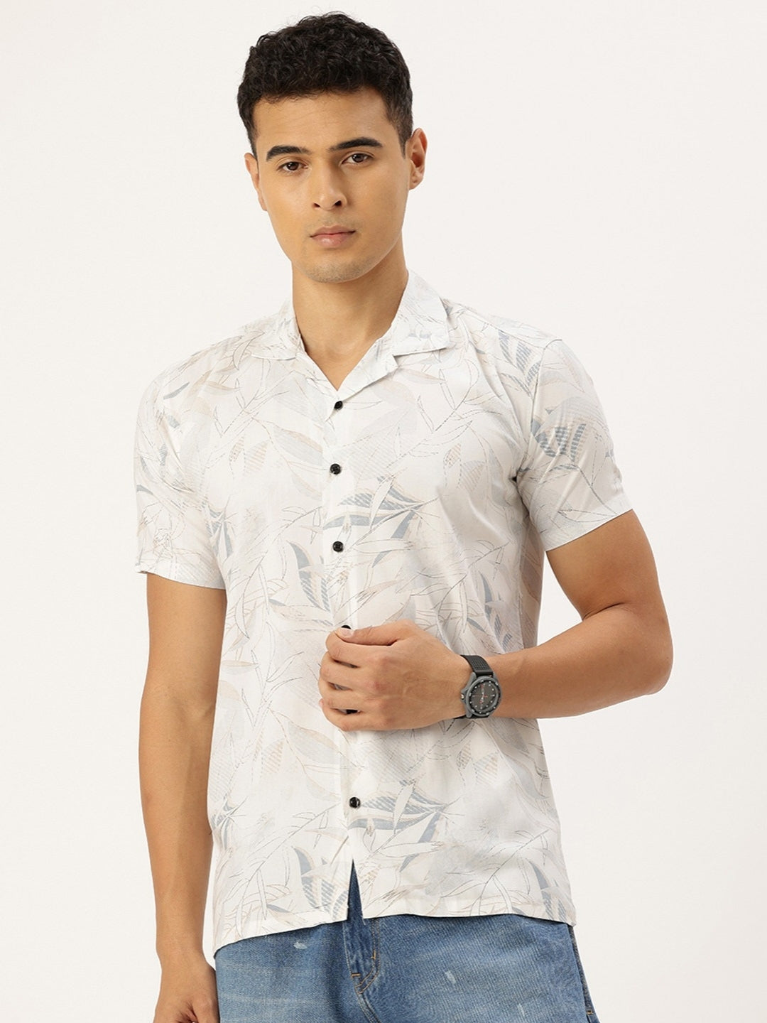 FIFTY TWO Men's Signature Button-Down Shirt – Impeccable Tailoring & Sharp Aesthetics