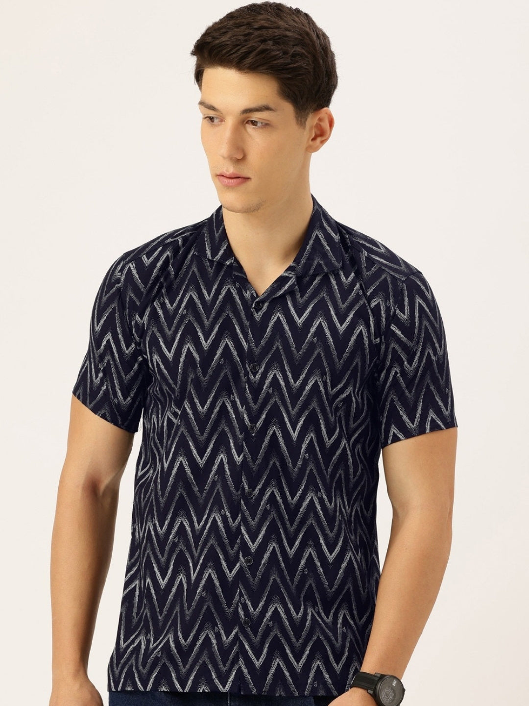 FIFTY TWO Men's Signature Button-Down Shirt – Impeccable Tailoring & Sharp Aesthetics