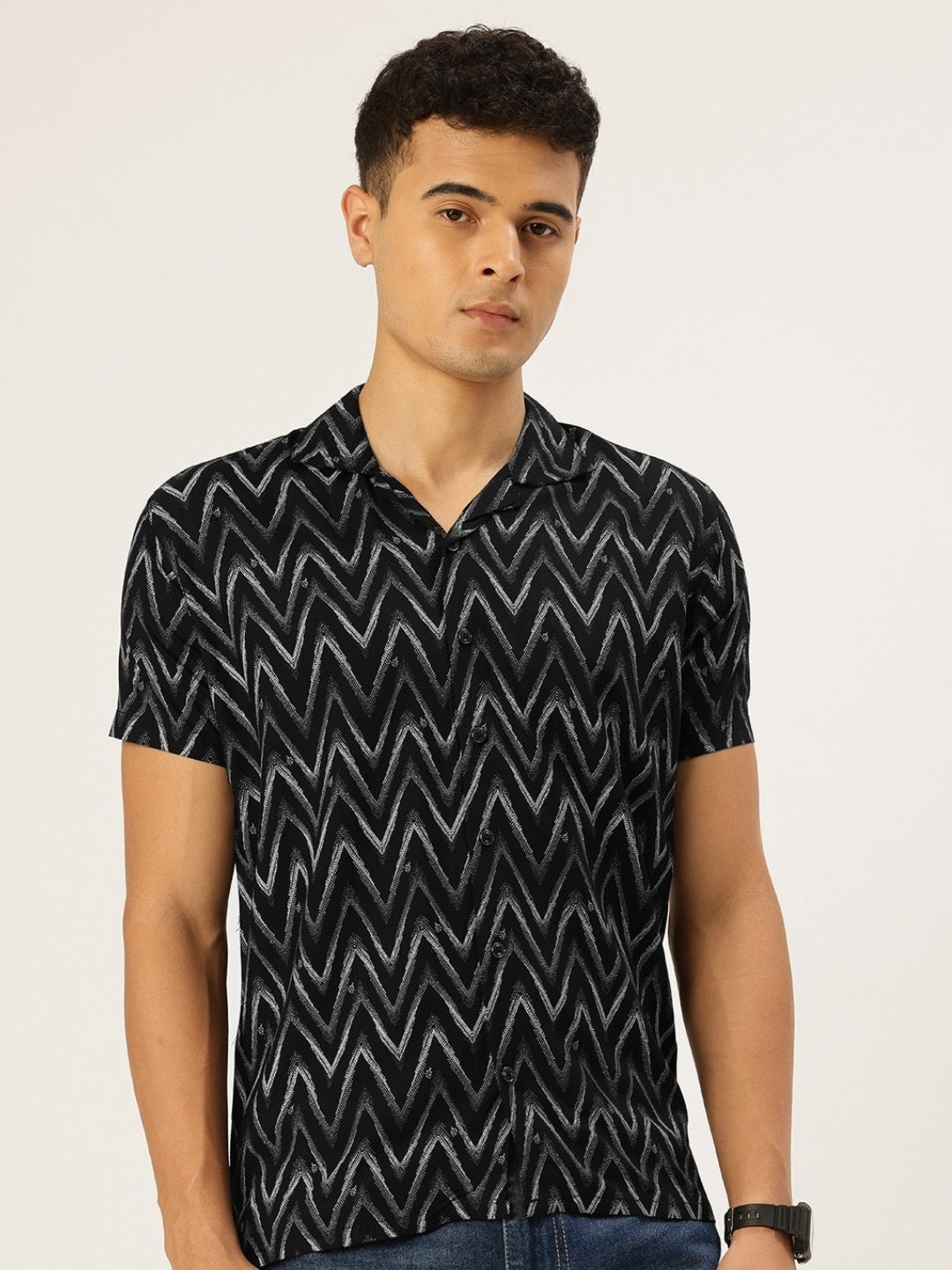 FIFTY TWO Men's Signature Button-Down Shirt – Impeccable Tailoring & Sharp Aesthetics