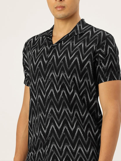 FIFTY TWO Men's Signature Button-Down Shirt – Impeccable Tailoring & Sharp Aesthetics