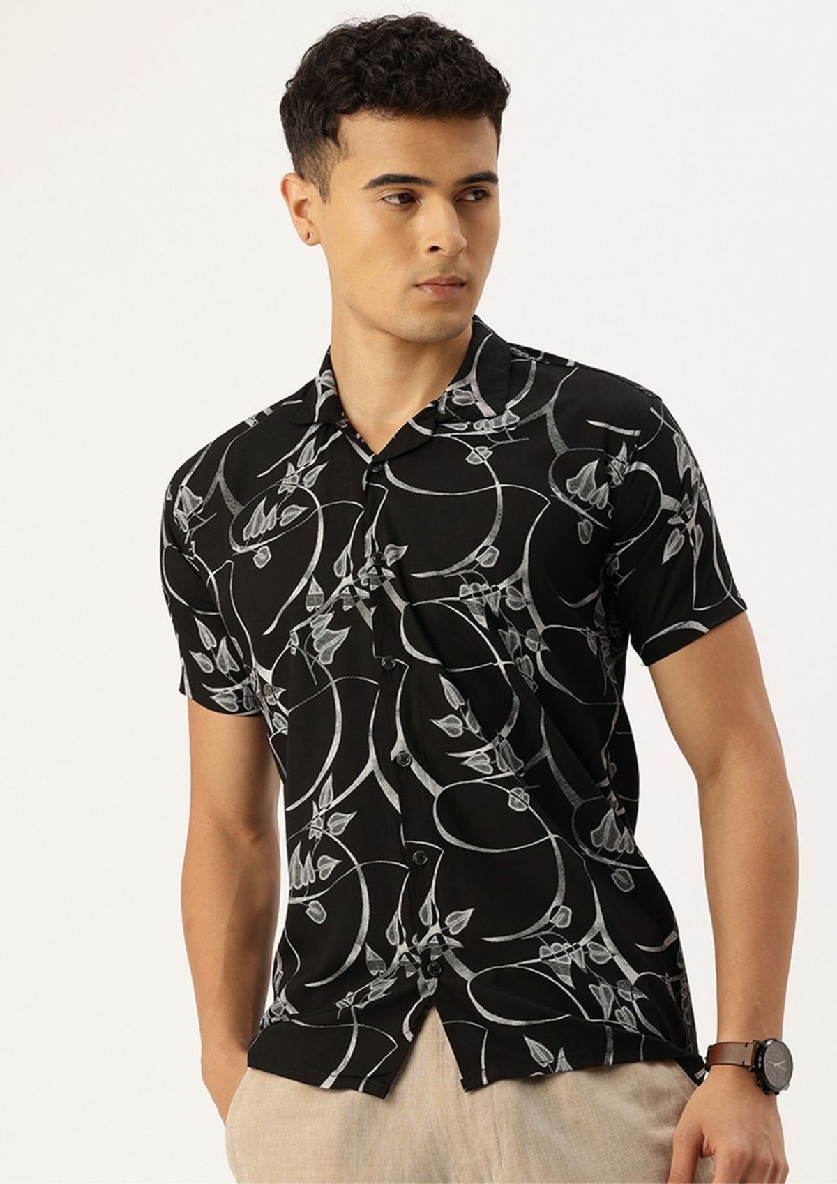FIFTY TWO Men's Signature Button-Down Shirt – Impeccable Tailoring & Sharp Aesthetics