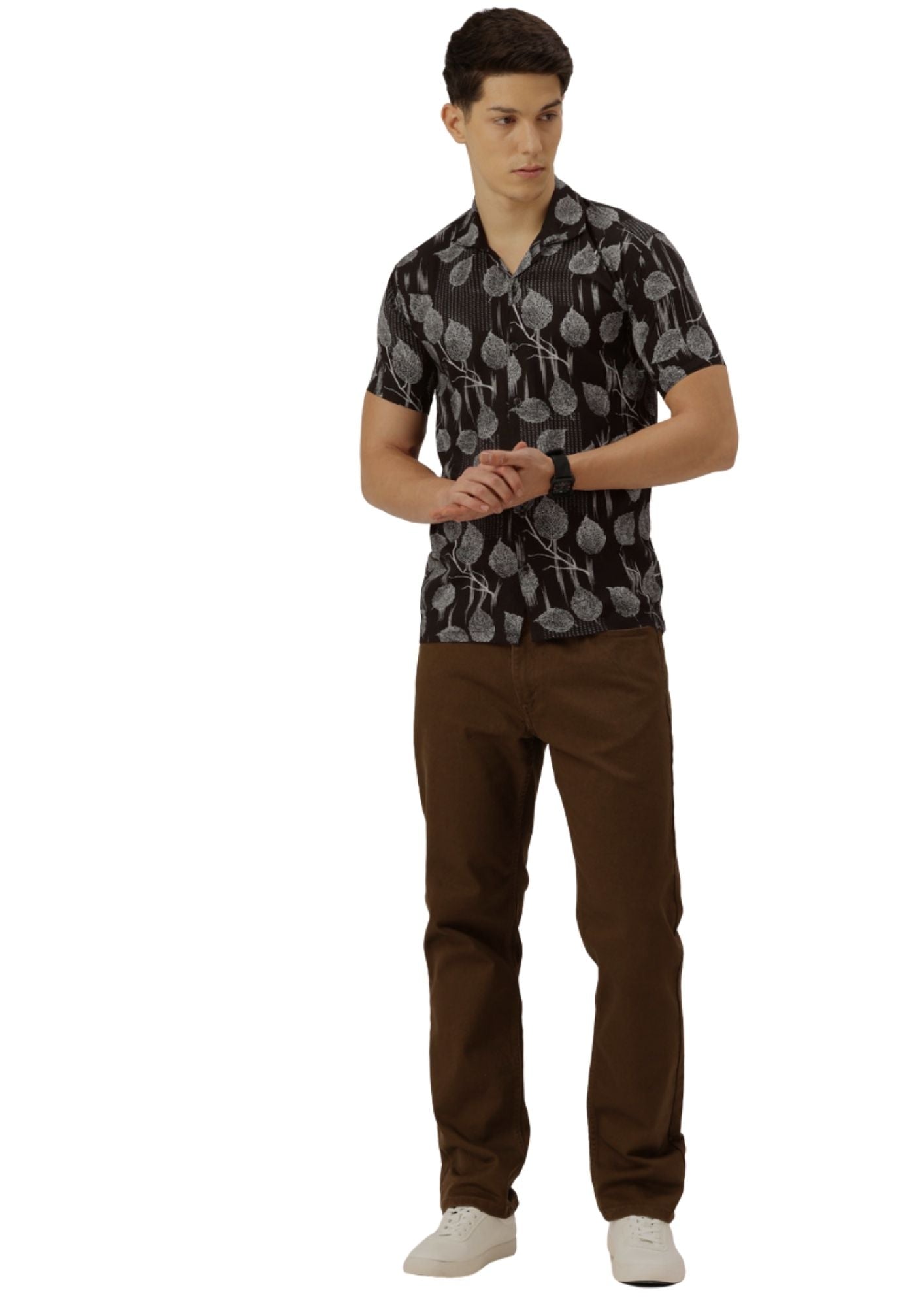 FIFTY TWO Men's Signature Button-Down Shirt – Impeccable Tailoring & Sharp Aesthetics