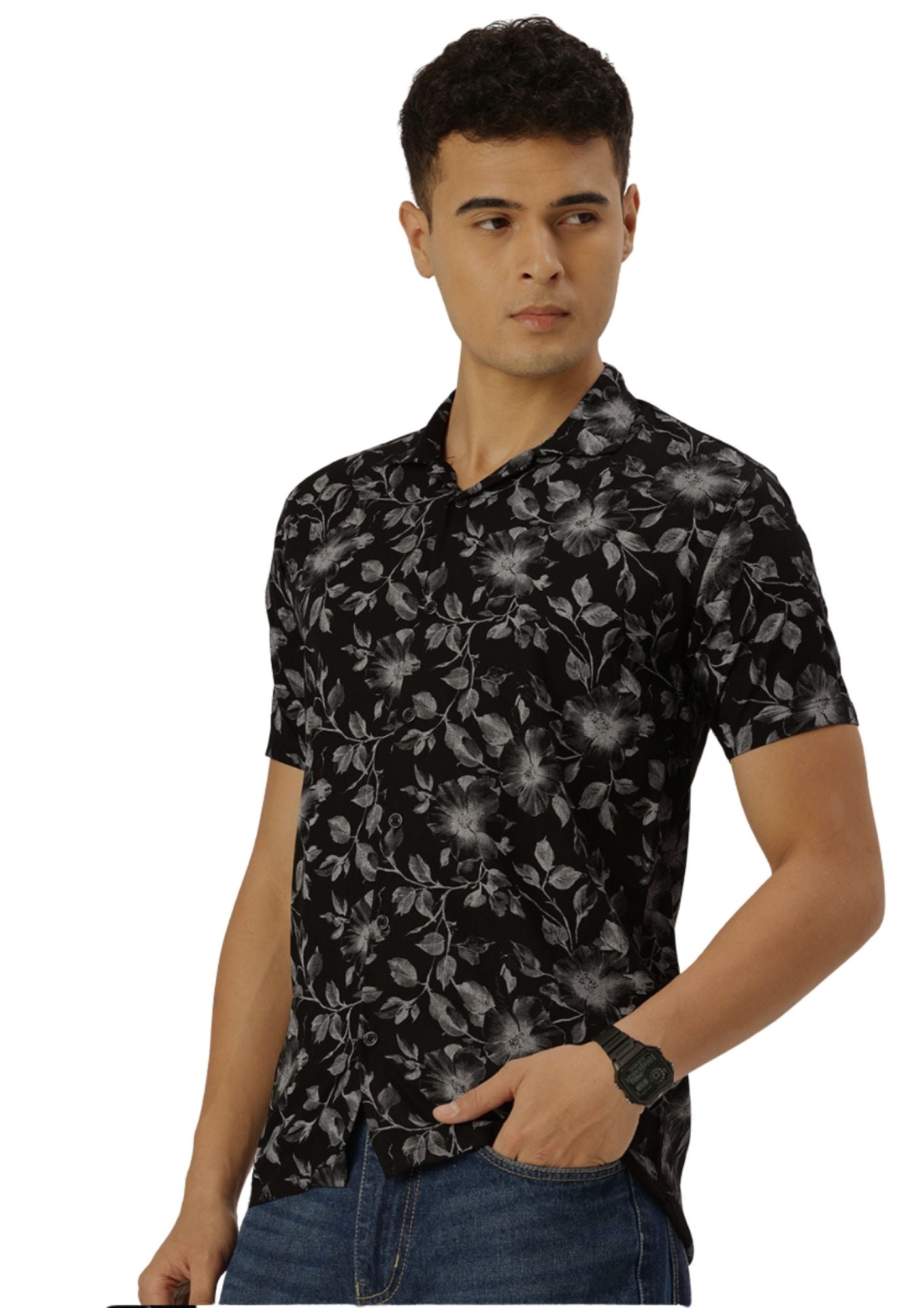 FIFTY TWO Men's Signature Button-Down Shirt – Impeccable Tailoring & Sharp Aesthetics