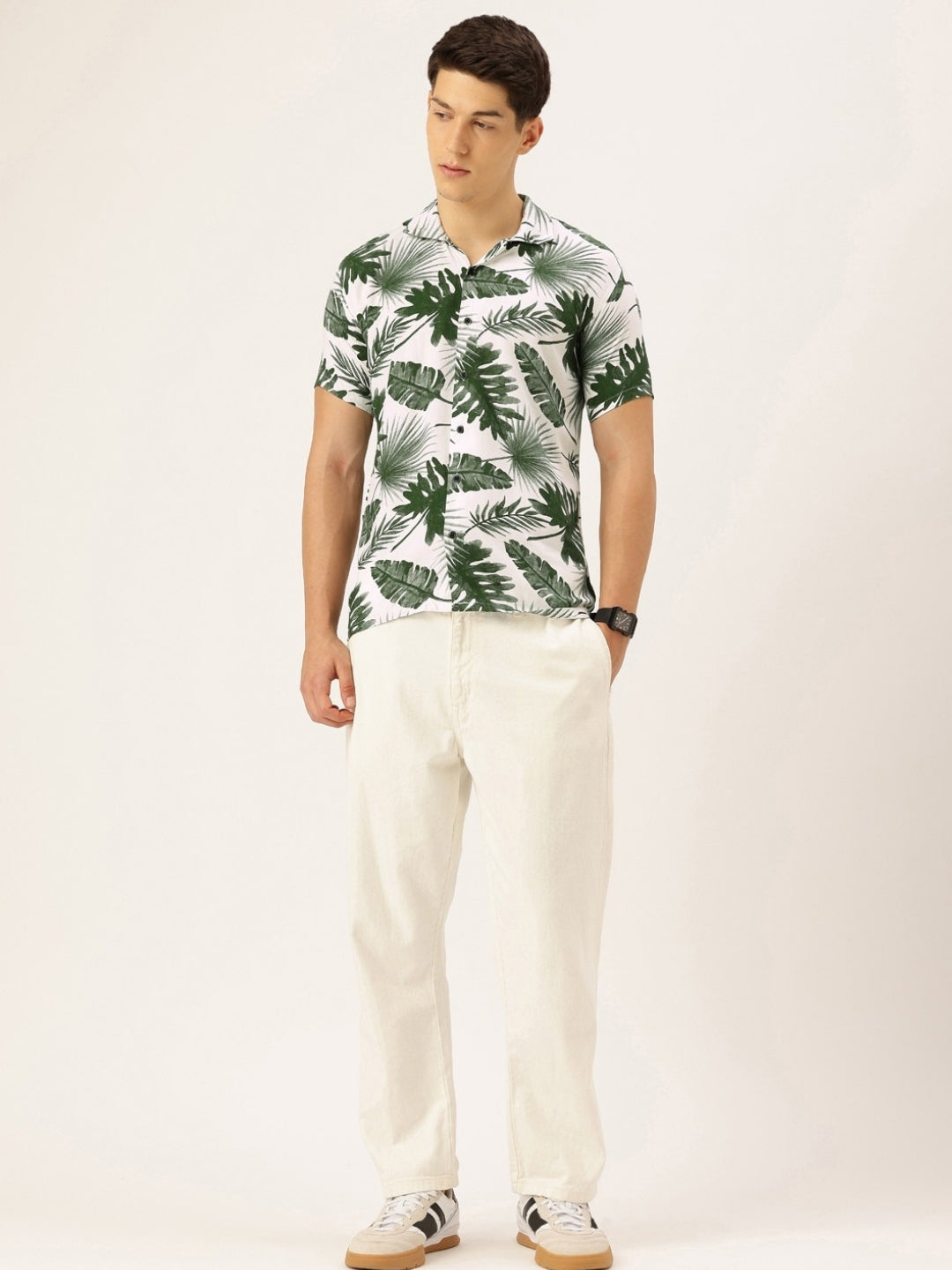 FIFTY TWO Men's Signature Button-Down Shirt – Impeccable Tailoring & Sharp Aesthetics
