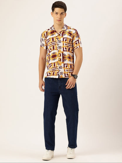 FIFTY TWO Men's Signature Button-Down Shirt – Impeccable Tailoring & Sharp Aesthetics