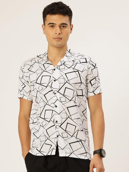 FIFTY TWO Men's Signature Button-Down Shirt – Impeccable Tailoring & Sharp Aesthetics