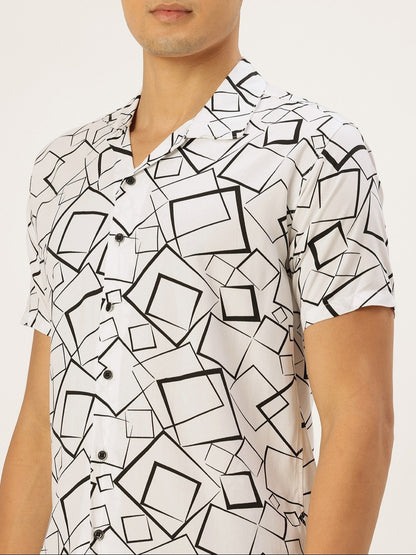 FIFTY TWO Men's Signature Button-Down Shirt – Impeccable Tailoring & Sharp Aesthetics