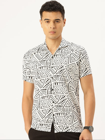 FIFTY TWO Men's Signature Button-Down Shirt – Impeccable Tailoring & Sharp Aesthetics