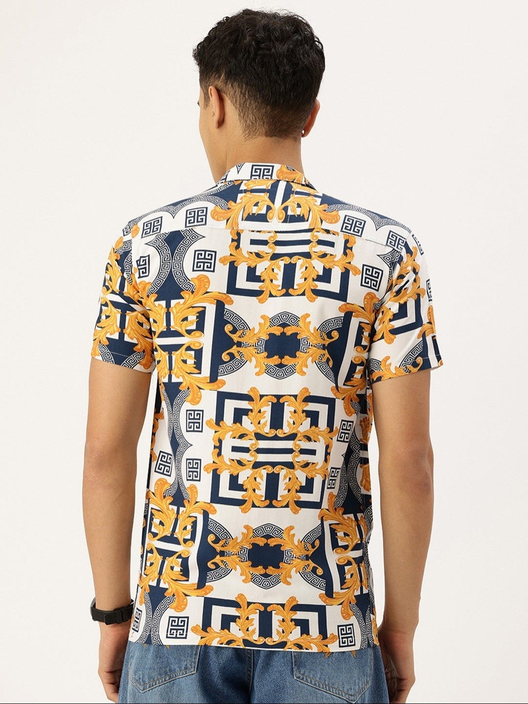FIFTY TWO Men's Signature Button-Down Shirt – Impeccable Tailoring & Sharp Aesthetics