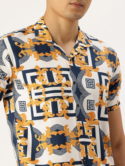 FIFTY TWO Men's Signature Button-Down Shirt – Impeccable Tailoring & Sharp Aesthetics