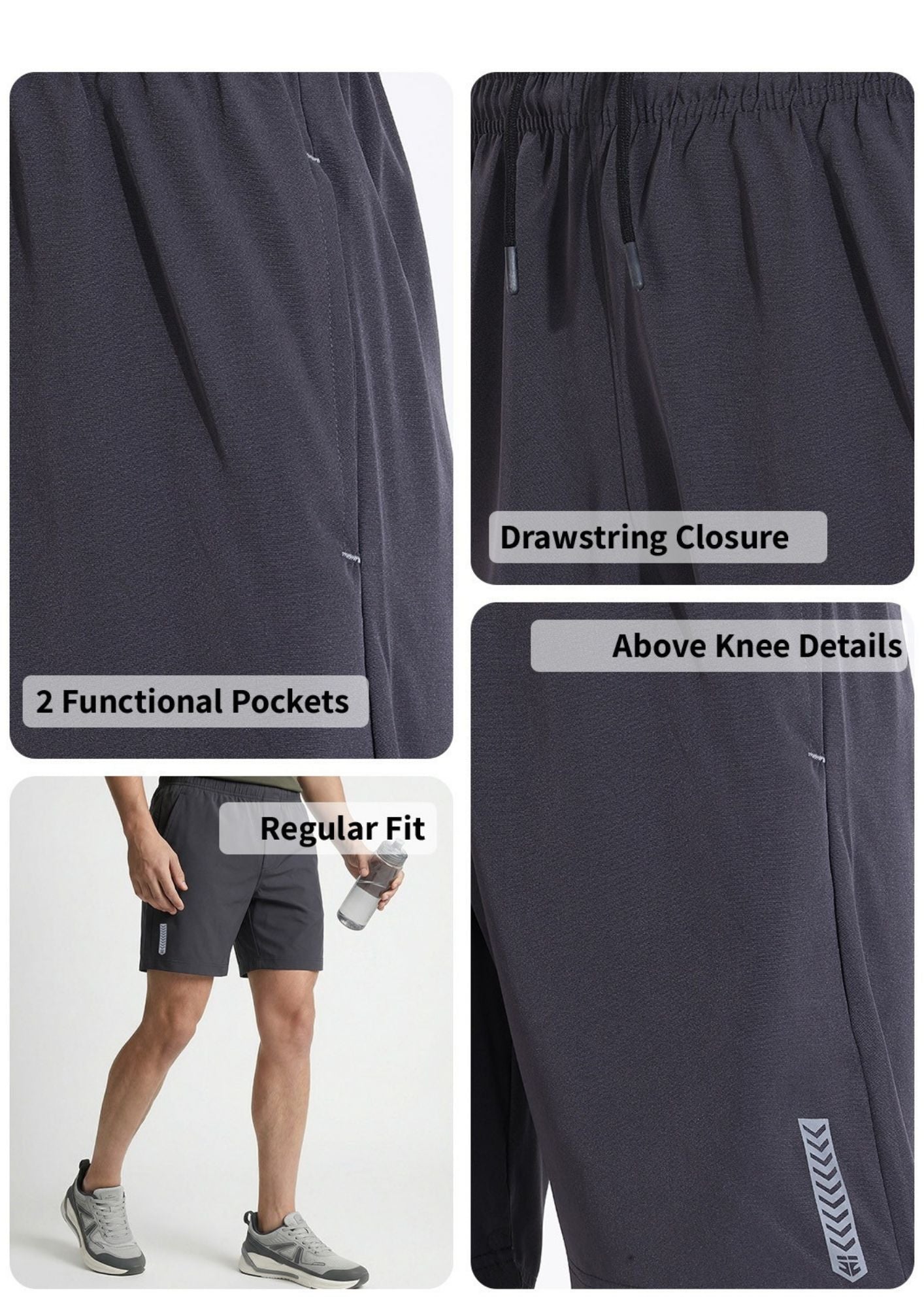 Sports 52 Wear Men's Essential Casual Shorts – Laid-back Comfort for Warm Days