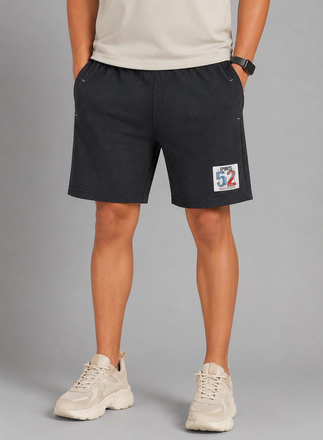 FIFTY TWO Men's Essential Casual Shorts – Laid-back Comfort for Warm Days