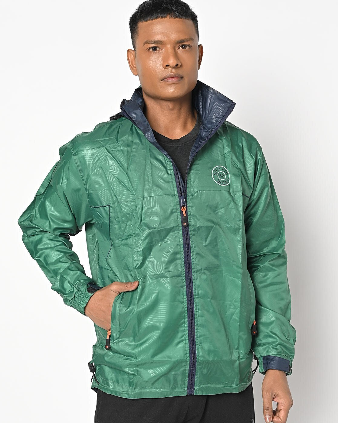 Sports 52 Wear Men Rain Jacket