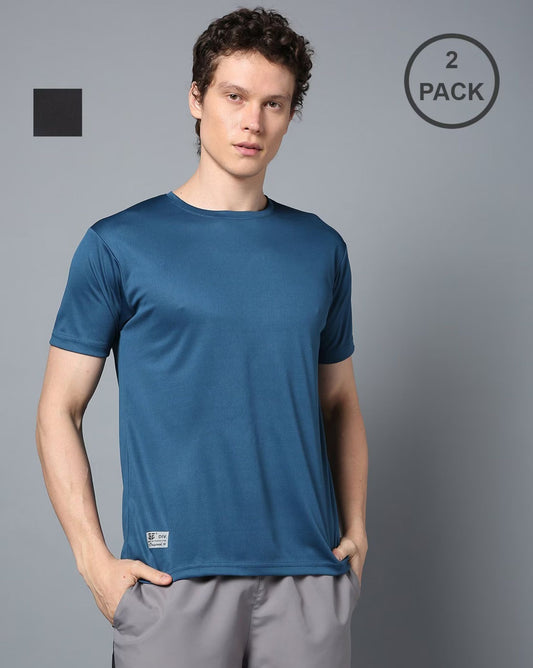 Sports 52 Wear Men T-Shirt Pack of 2