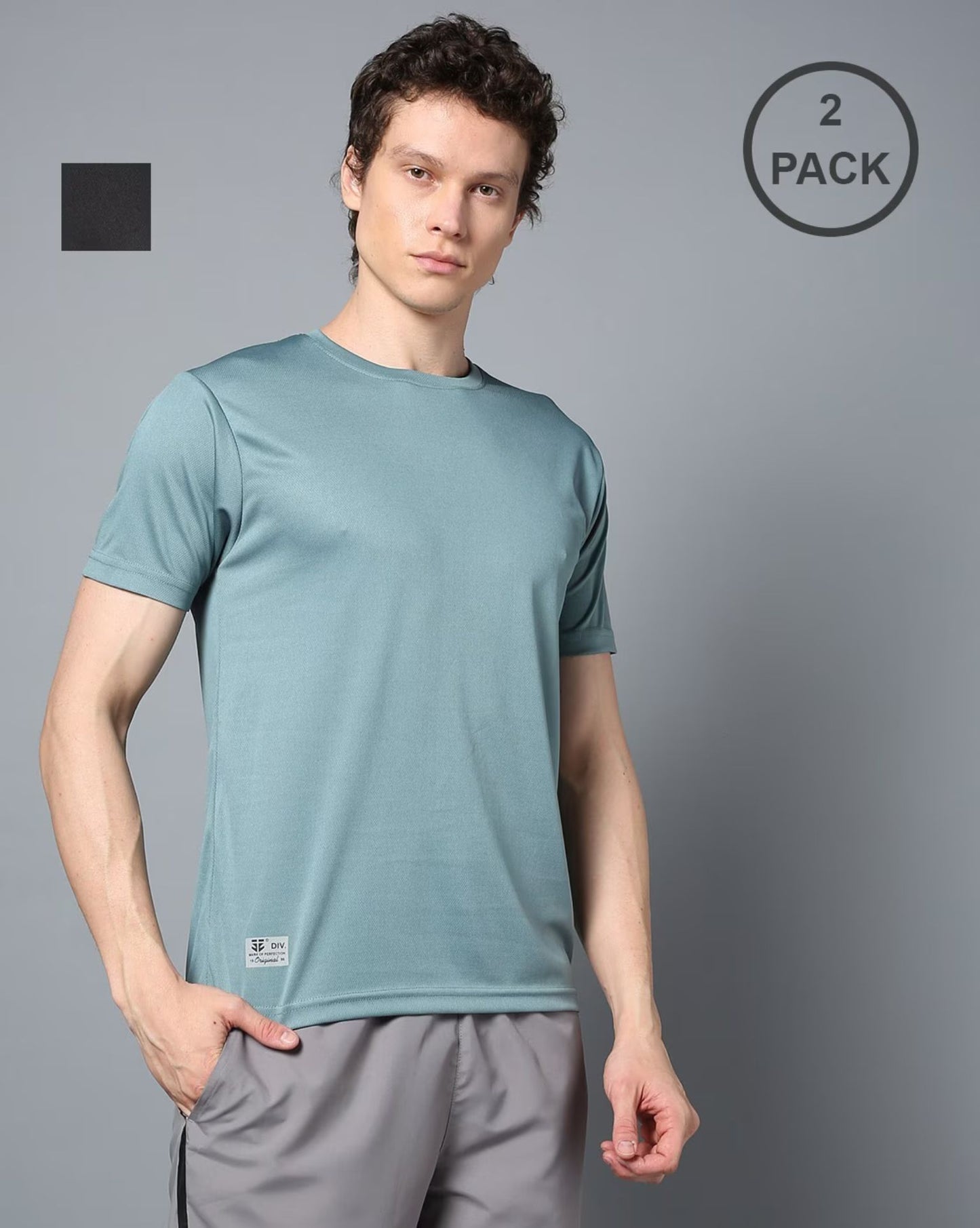 Sports 52 Wear Men T-Shirt Pack of 2