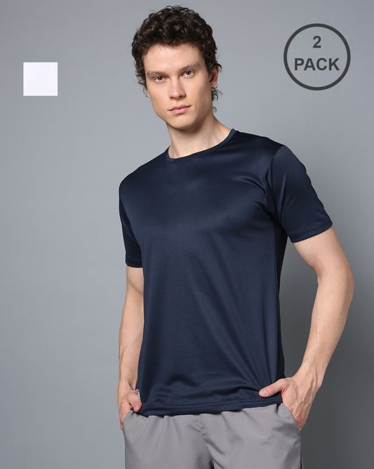 Sports 52 Wear Men T-Shirt Pack of 2