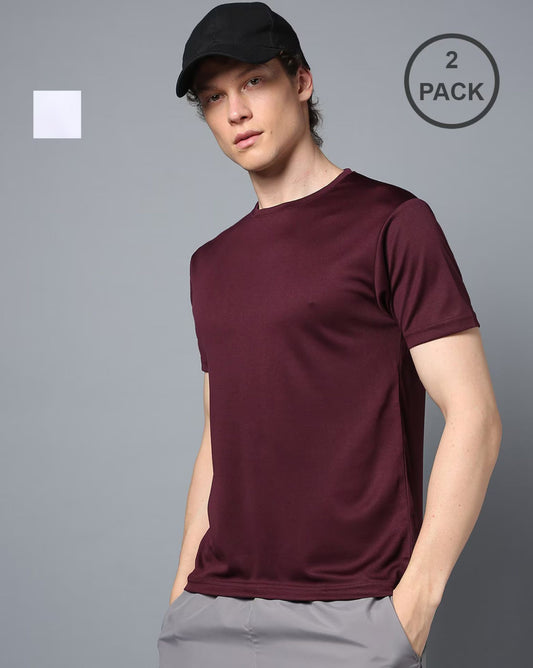 Sports 52 Wear Men T-Shirt Pack of 2