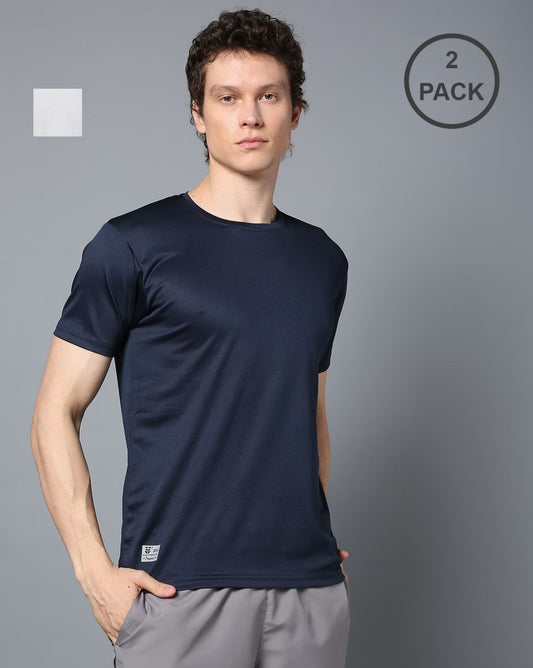 Sports 52 Wear Men T-Shirt Pack of 2