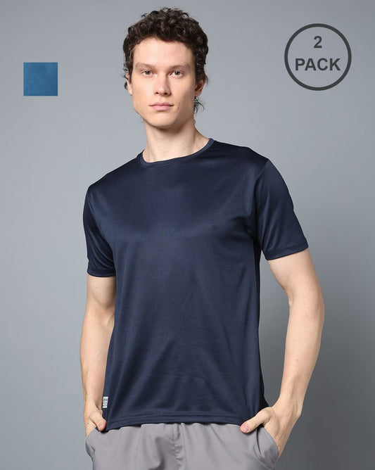 Sports 52 Wear Men T-Shirt Pack of 2