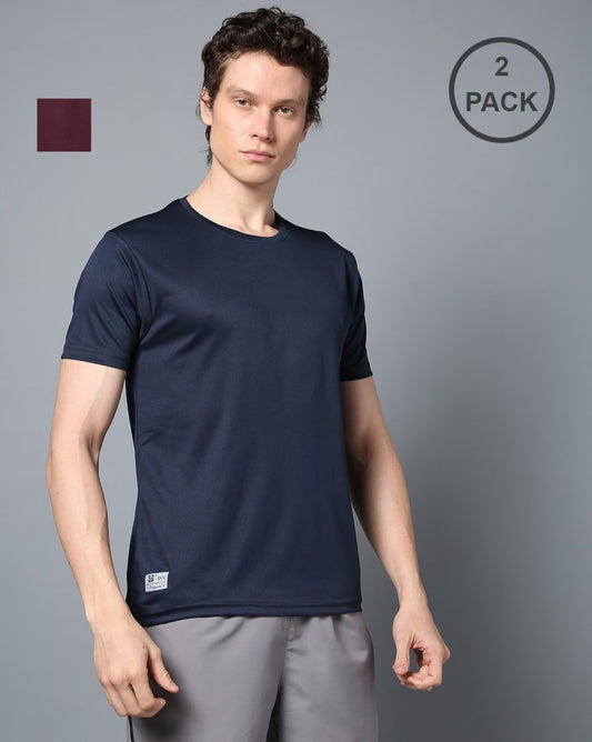 Sports 52 Wear Men T-Shirt Pack of 2