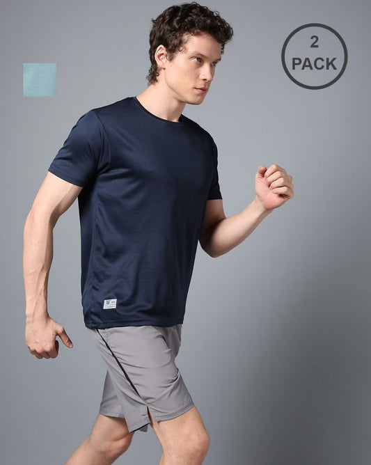 Sports 52 Wear Men T-Shirt Pack of 2