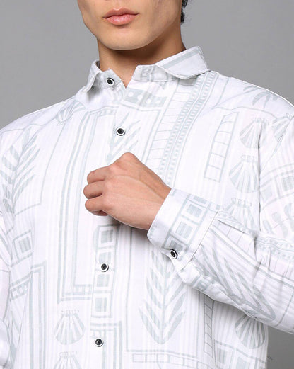 FIFTY TWO Men's Signature Button-Down Shirt – Impeccable Tailoring & Sharp Aesthetics