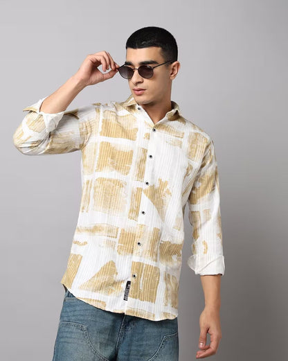 FIFTY TWO Men's Signature Button-Down Shirt – Impeccable Tailoring & Sharp Aesthetics