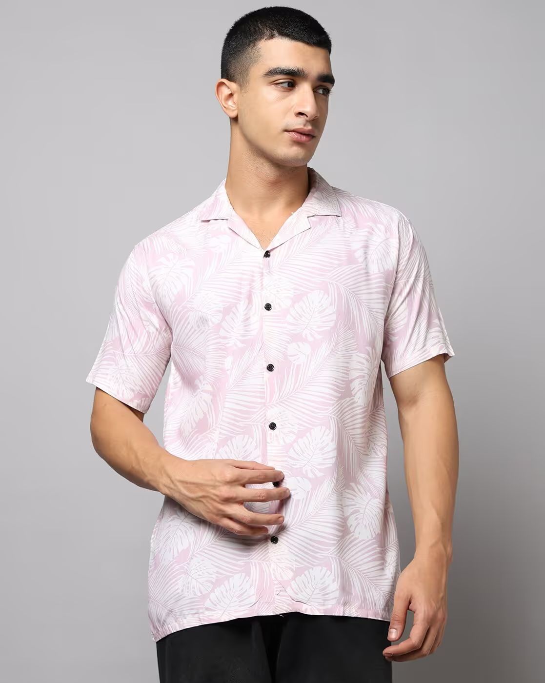 FIFTY TWO Men's Signature Button-Down Shirt – Impeccable Tailoring & Sharp Aesthetics