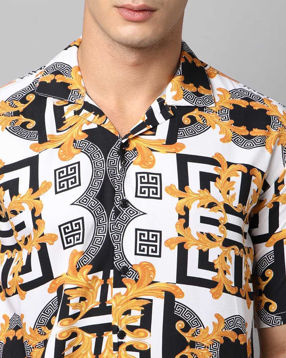 FIFTY TWO Men's Signature Button-Down Shirt – Impeccable Tailoring & Sharp Aesthetics
