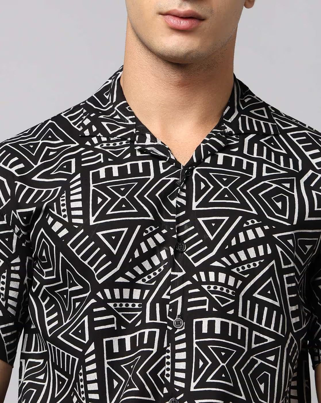 FIFTY TWO Men's Signature Button-Down Shirt – Impeccable Tailoring & Sharp Aesthetics