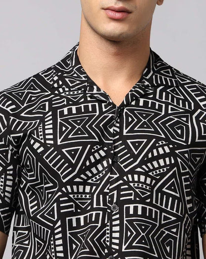 FIFTY TWO Men's Signature Button-Down Shirt – Impeccable Tailoring & Sharp Aesthetics
