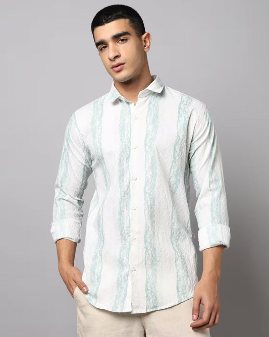 FIFTY TWO Men's Signature Button-Down Shirt – Impeccable Tailoring & Sharp Aesthetics