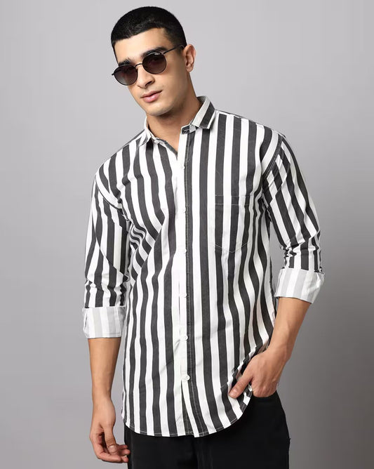 FIFTY TWO Men's Signature Button-Down Shirt – Impeccable Tailoring & Sharp Aesthetics