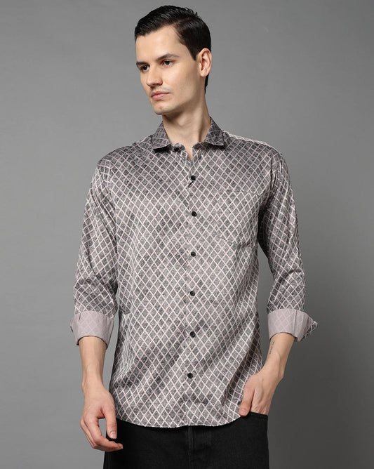 FIFTY TWO Men's Signature Button-Down Shirt – Impeccable Tailoring & Sharp Aesthetics