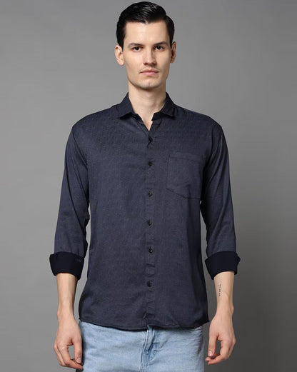 FIFTY TWO Men's Signature Button-Down Shirt – Impeccable Tailoring & Sharp Aesthetics