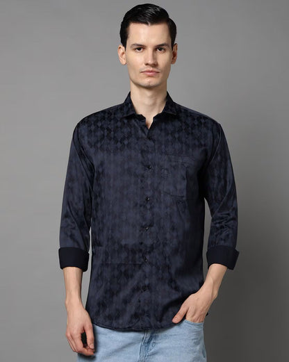 FIFTY TWO Men's Signature Button-Down Shirt – Impeccable Tailoring & Sharp Aesthetics