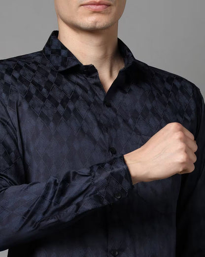 FIFTY TWO Men's Signature Button-Down Shirt – Impeccable Tailoring & Sharp Aesthetics