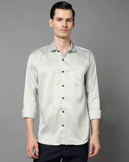 FIFTY TWO Men's Signature Button-Down Shirt – Impeccable Tailoring & Sharp Aesthetics