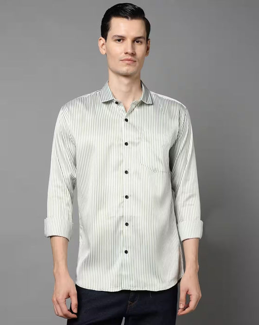FIFTY TWO Men's Signature Button-Down Shirt – Impeccable Tailoring & Sharp Aesthetics
