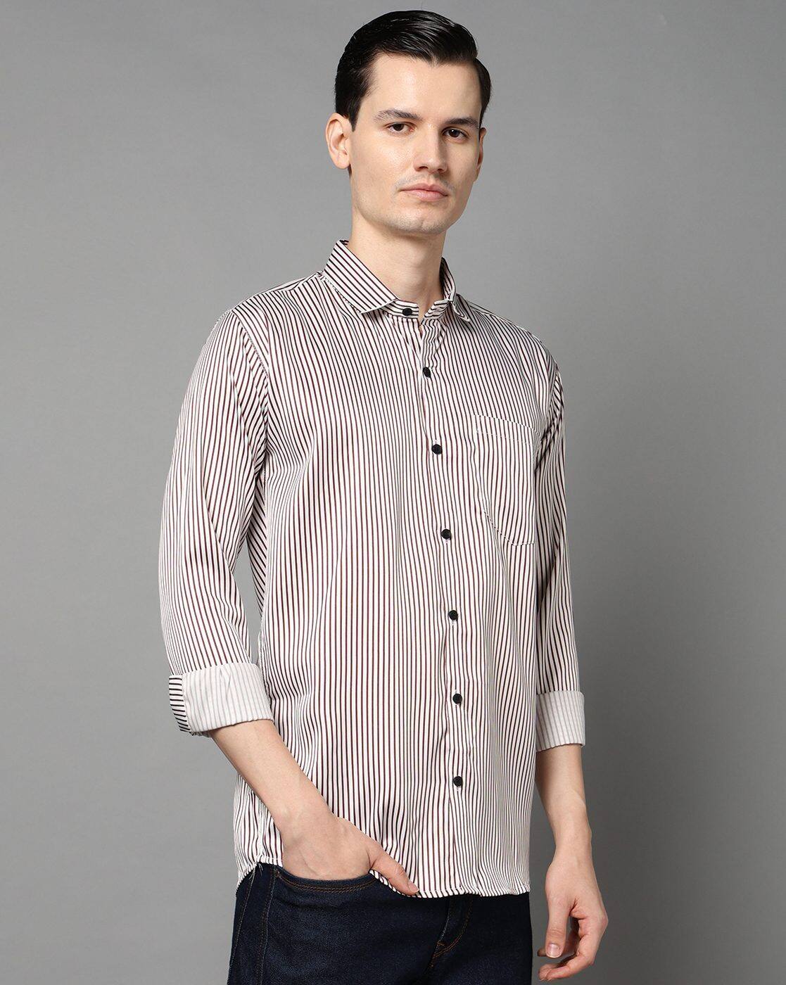 FIFTY TWO Men's Signature Button-Down Shirt – Impeccable Tailoring & Sharp Aesthetics