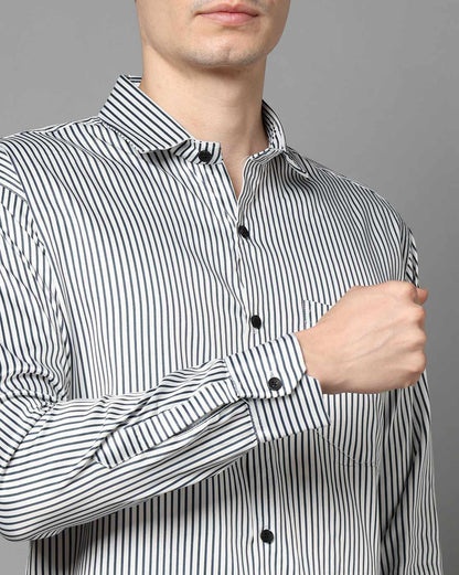 FIFTY TWO Men's Signature Button-Down Shirt – Impeccable Tailoring & Sharp Aesthetics