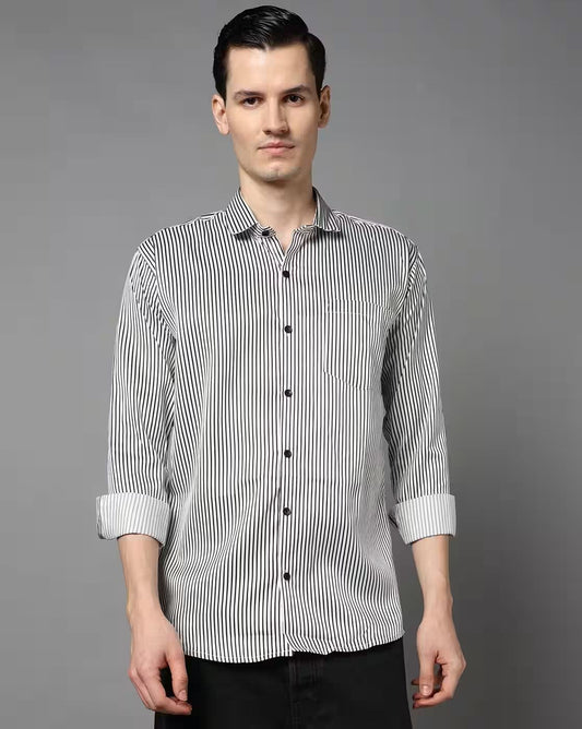 FIFTY TWO Men's Signature Button-Down Shirt – Impeccable Tailoring & Sharp Aesthetics